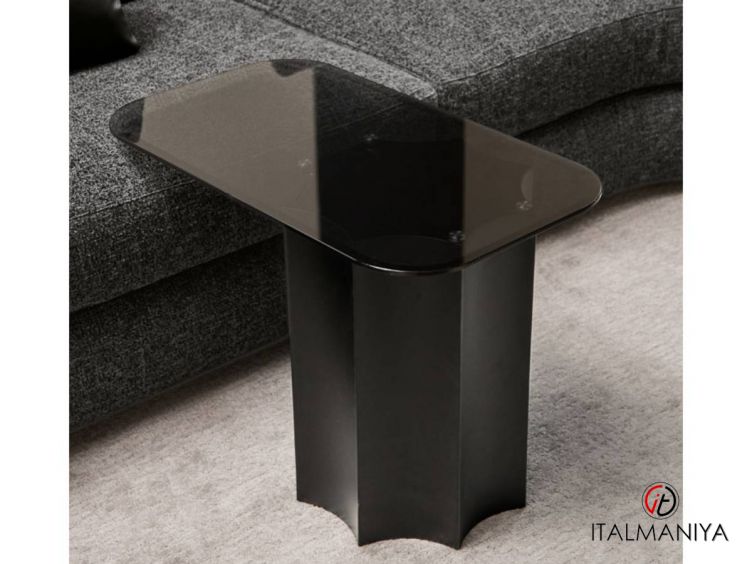 Фото 1 - Журнальный столик Floria приставной фабрики Cantori (производство Италия) из металла в современном стиле