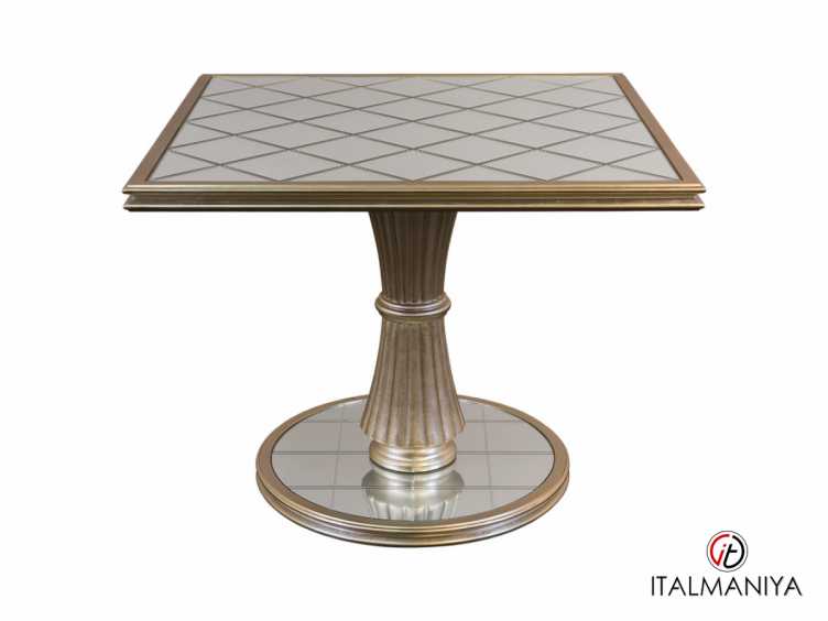 Фото 1 - Журнальный столик Florence FB.ST.FL.100 фабрики Fratelli Barri (производство Италия) из массива дерева в стиле арт-деко