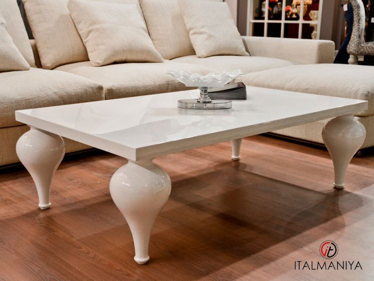 Фото 1 - Журнальный столик Palermo FB.ET.PL.59 фабрики Fratelli Barri (производство Италия) из массива дерева в стиле арт-деко