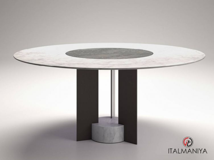 Фото 1 - Журнальный столик Planet фабрики Lenzi (производство Италия) из металла в современном стиле