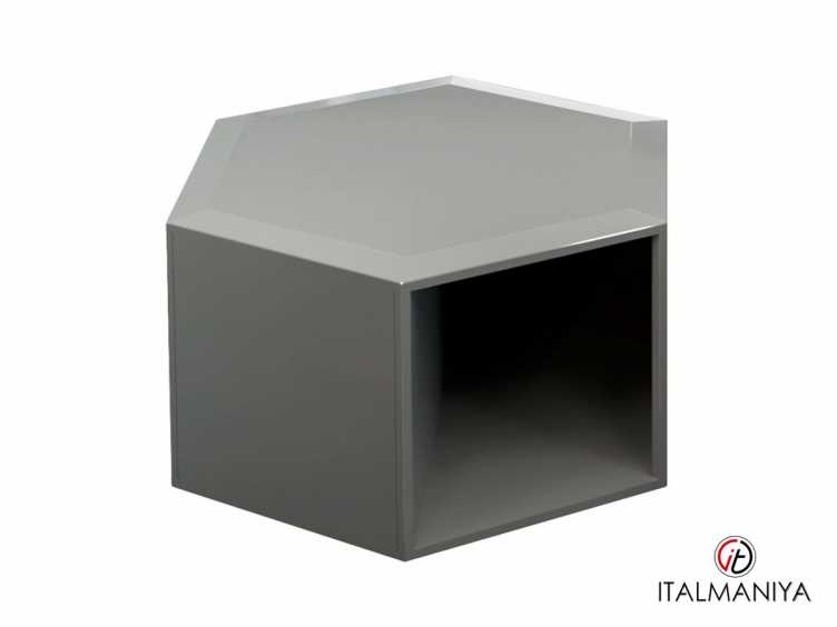 Фото 1 - Журнальный столик Avila MDI.ST.AV.30 фабрики MOD Interiors (производство Испания) из МДФ серого цвета в современном стиле