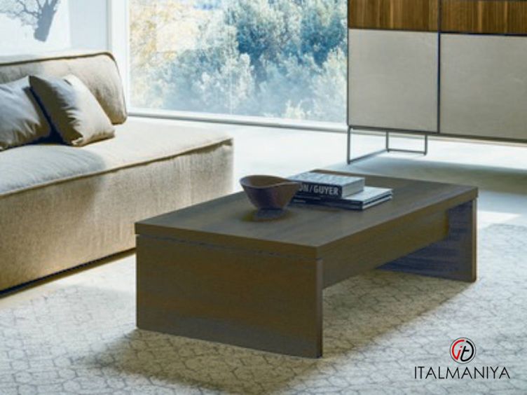 Фото 1 - Журнальный столик Single фабрики Sedit (производство Италия) из массива дерева в современном стиле