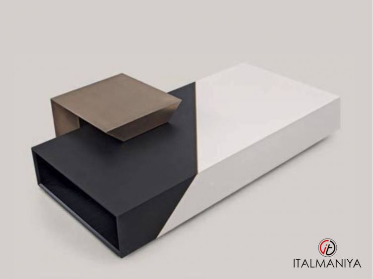 Фото 1 - Журнальный столик Noir фабрики Shake (производство Италия) из металла в современном стиле