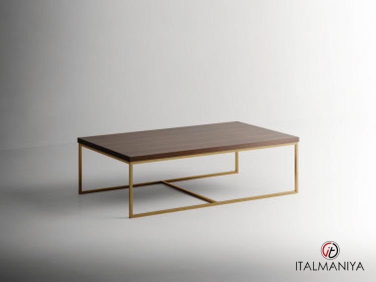 Фото 1 - Журнальный столик Class Panarea 9T200124P/2P/0P фабрики Tomasella (производство Италия) из металла коричневого цвета в современном стиле