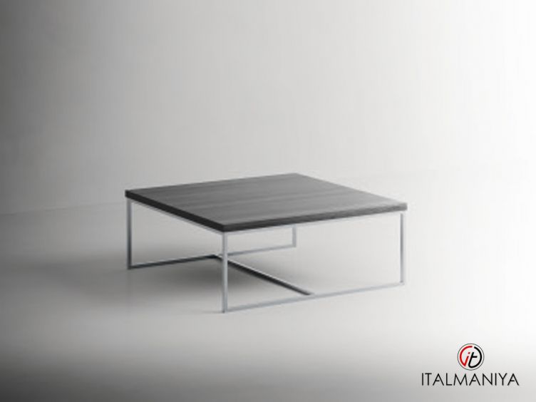 Фото 1 - Журнальный столик Class Vulcano 9T200120V/2V/4V фабрики Tomasella (производство Италия) из металла серого цвета в современном стиле