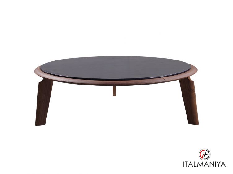 Фото 1 - Журнальный столик Bisten фабрики Ulivi (производство Италия) из массива дерева в современном стиле