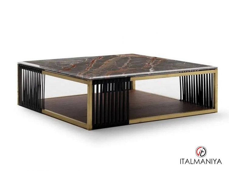 Фото 1 - Журнальный столик Claire фабрики Ulivi (производство Италия) из металла в современном стиле