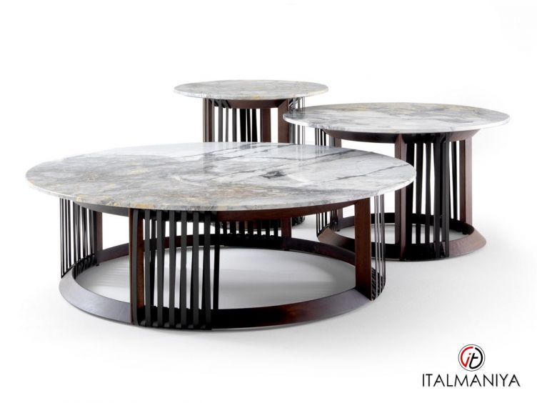 Фото 1 - Журнальный столик Fraser фабрики Ulivi (производство Италия) из металла в современном стиле