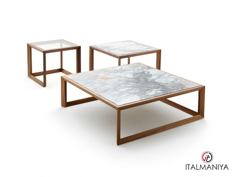 Фото 1 - Журнальный столик Nathan фабрики Ulivi (производство Италия) из металла в современном стиле