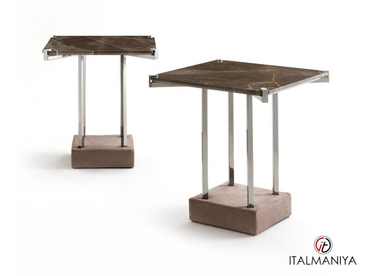 Фото 1 - Журнальный столик Silvie фабрики Ulivi (производство Италия) из металла в современном стиле