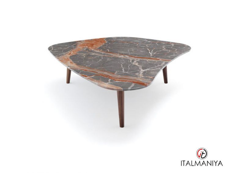 Фото 1 - Журнальный столик Stone фабрики Ulivi (производство Италия) из массива дерева в современном стиле