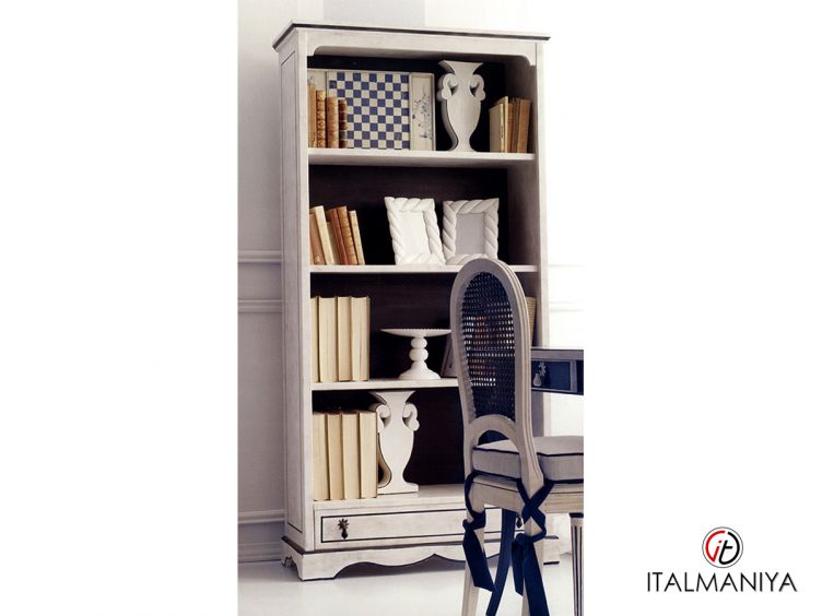 Фото 1 - Книжный шкаф 2845 фабрики Vittorio Grifoni из массива дерева в классическом стиле