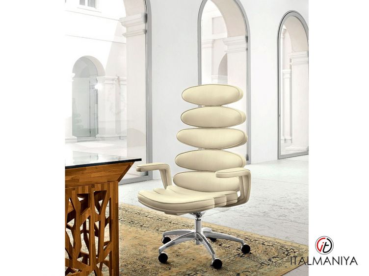Фото 1 - Кресло для кабинета Airone руководителя фабрики Mascheroni из металла в современном стиле