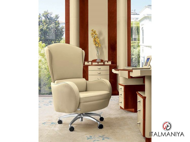 Фото 1 - Кресло для кабинета I. E. D руководителя фабрики Mascheroni из металла в современном стиле