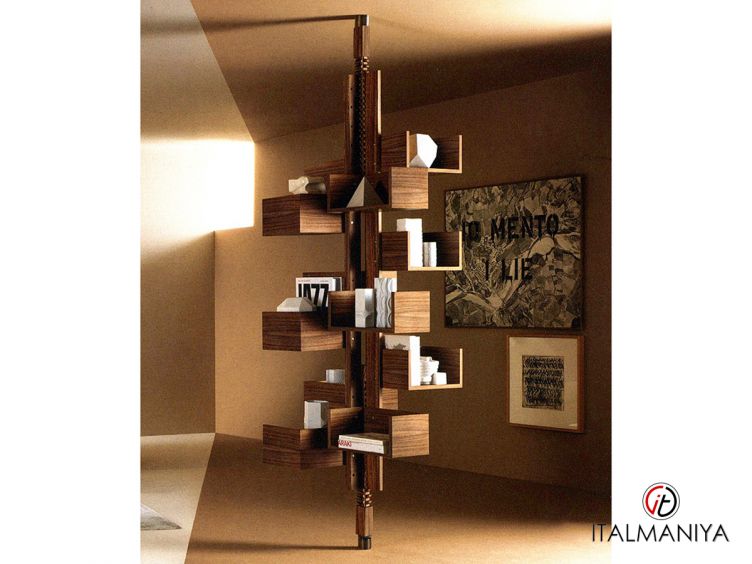 Фото 1 - Стеллаж Albero фабрики Poltrona Frau из массива дерева в современном стиле