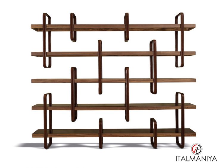 Фото 1 - Стеллаж Harmony фабрики Ulivi (производство Италия) из массива дерева в современном стиле