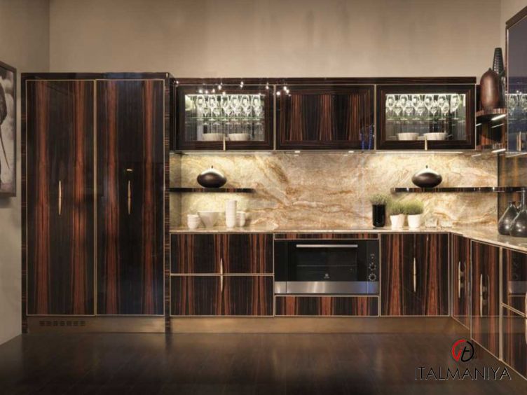 Фото 1 - Кухня Safari фабрики Bamax из массива дерева в современном стиле
