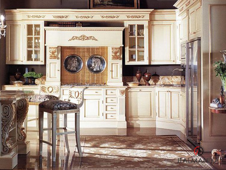 Фото 1 - Кухня Domus kitchen фабрики Jumbo Collection из массива дерева в классическом стиле