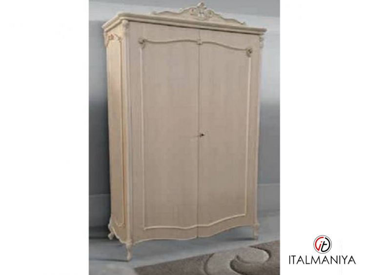Фото 1 - Шкаф 2-х дверный Bella Italia фабрики Tarocco Vaccari из массива дерева в классическом стиле