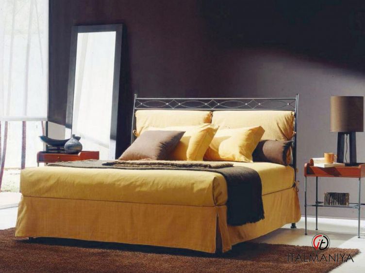 Фото 1 - Кровать Eolo фабрики Bontempi Casa из металла в современном стиле