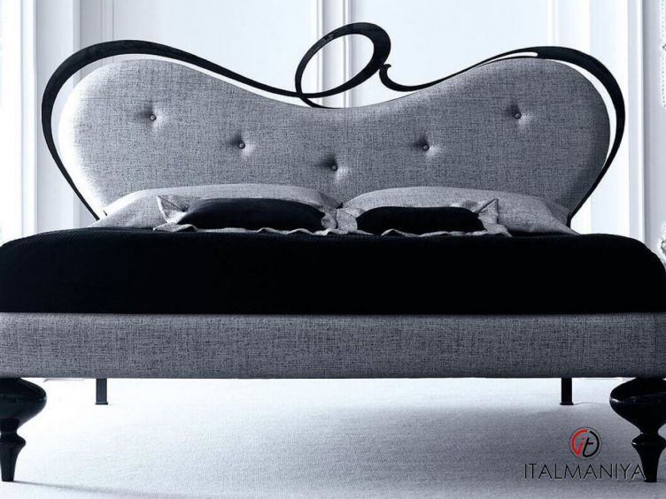 Фото 1 - Кровать Romeo фабрики Corte Zari (производство Италия) в стиле арт-деко из металла