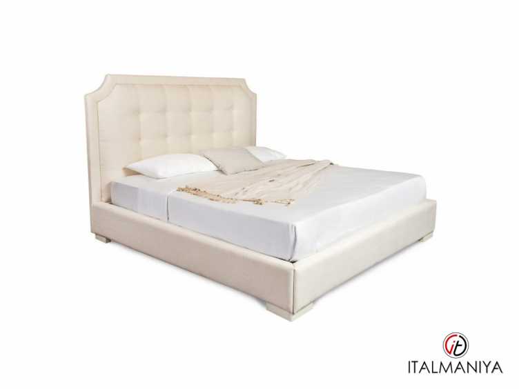 Фото 1 - Кровать Selection FB.BD.SLN.687 фабрики Fratelli Barri (производство Италия) из массива дерева в обивке из ткани в стиле арт-деко