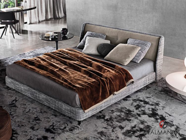 Фото 1 - Кровать Spencer Bed фабрики Minotti из металла в современном стиле