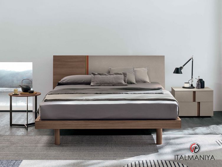 Фото 1 - Кровать Ken фабрики Tomasella из МДФ в современном стиле