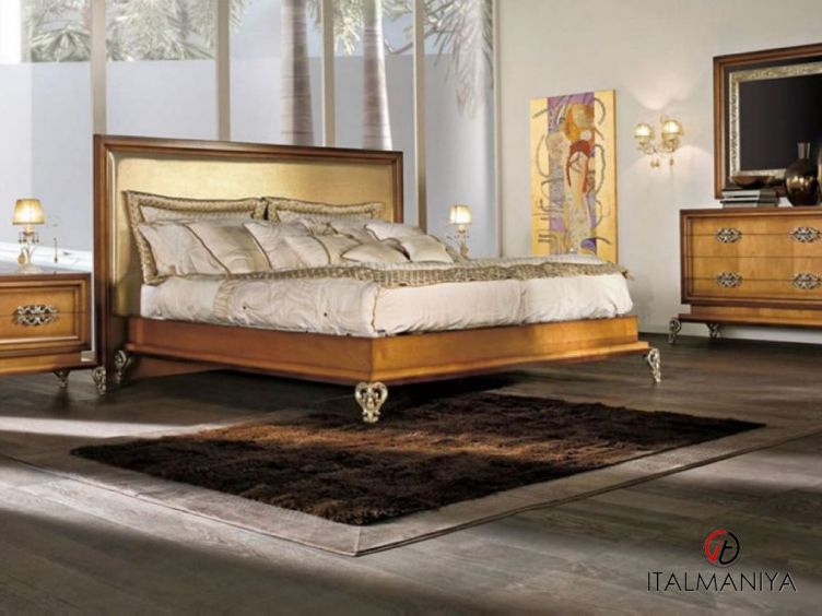 Фото 1 - Спальня Ellissar фабрики Bakokko в классическом стиле из массива дерева