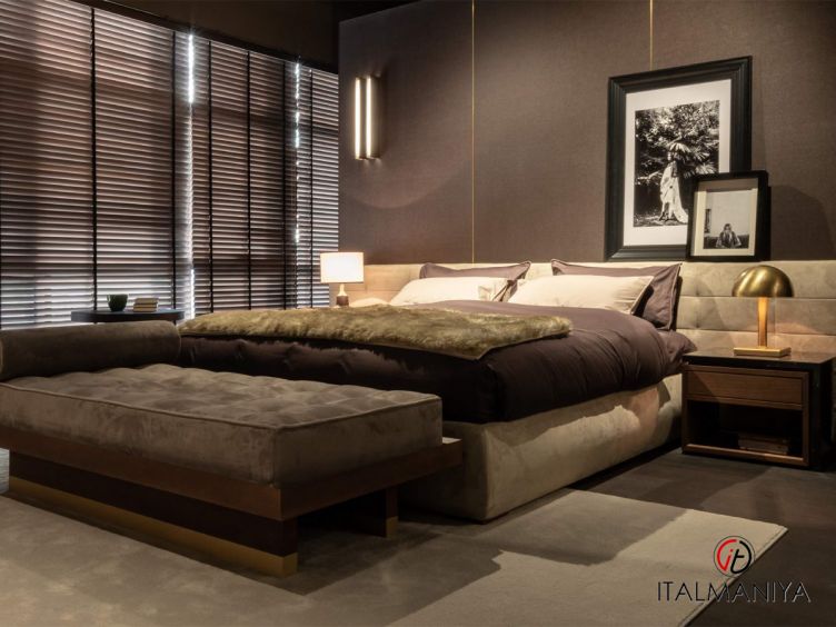 Фото 1 - Спальня Blake Lady фабрики Bernazzoli (производство Италия) из МДФ в современном стиле