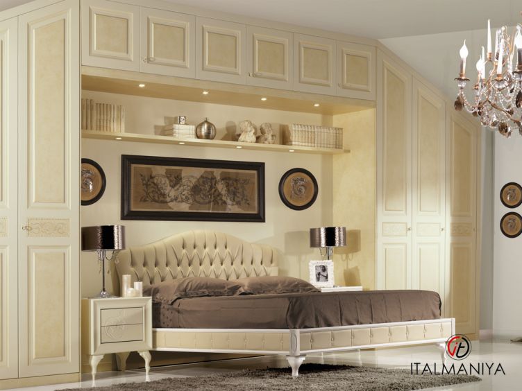 Фото 1 - Спальня Modular Aida фабрики Bernazzoli (производство Италия) из массива дерева в классическом стиле