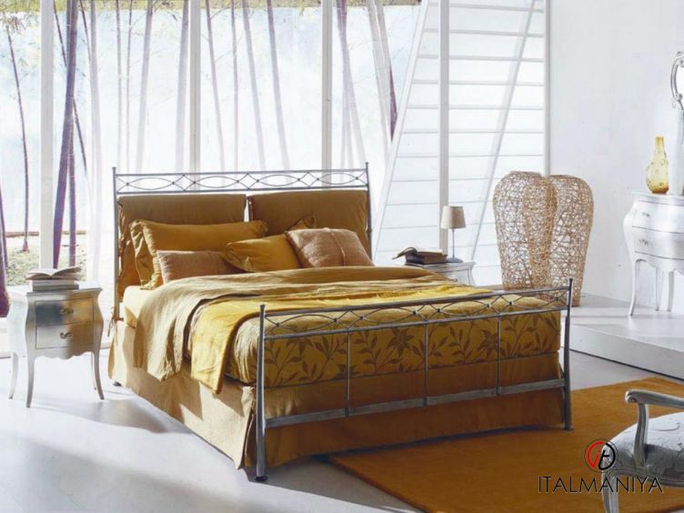 Фото 1 - Спальня Eolo фабрики Bontempi Casa (производство Италия) в современном стиле из металла