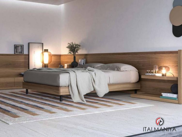 Фото 1 - Спальня Teca vision фабрики Kico (производство Италия) в стиле лофт из массива дерева