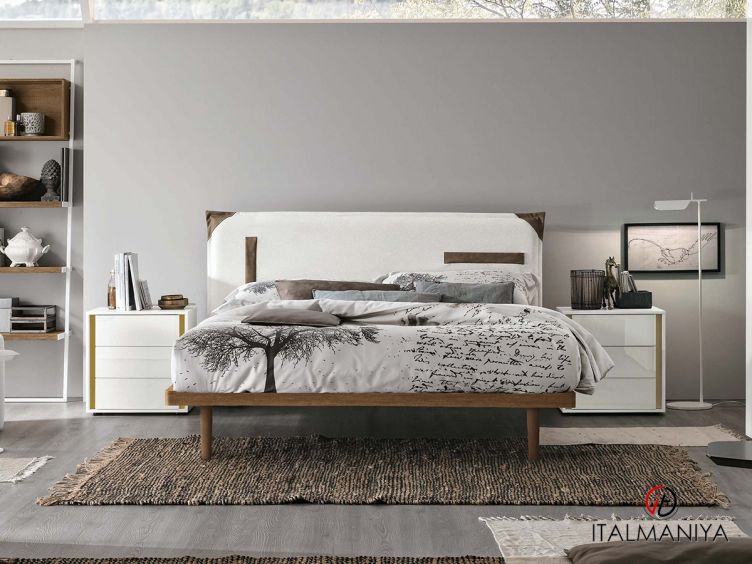 Фото 1 - Спальня Tasca ring 60 фабрики Tomasella из массива дерева в современном стиле