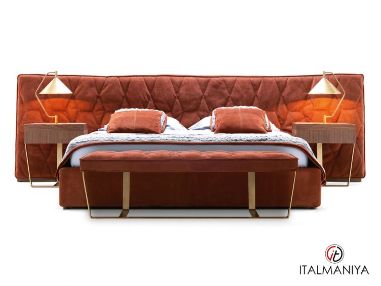 Фото 1 - Спальня Cesar фабрики Ulivi (производство Италия) из массива дерева в современном стиле