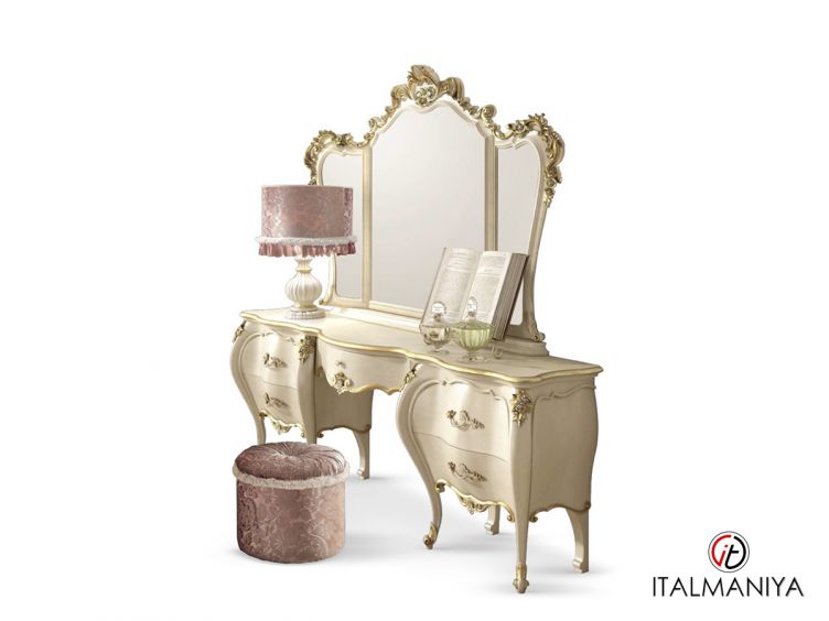 Фото 1 - Туалетный столик Romantica фабрики Signorini & Coco из массива дерева в классическом стиле