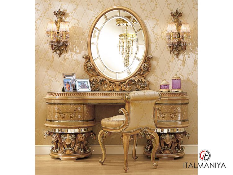 Фото 1 - Туалетный столик Balbianello фабрики Riva из массива дерева в классическом стиле