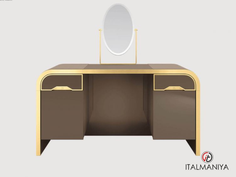 Фото 1 - Туалетный столик Emmanuelle фабрики Bruno Zampa (производство Италия) из массива дерева в классическом стиле