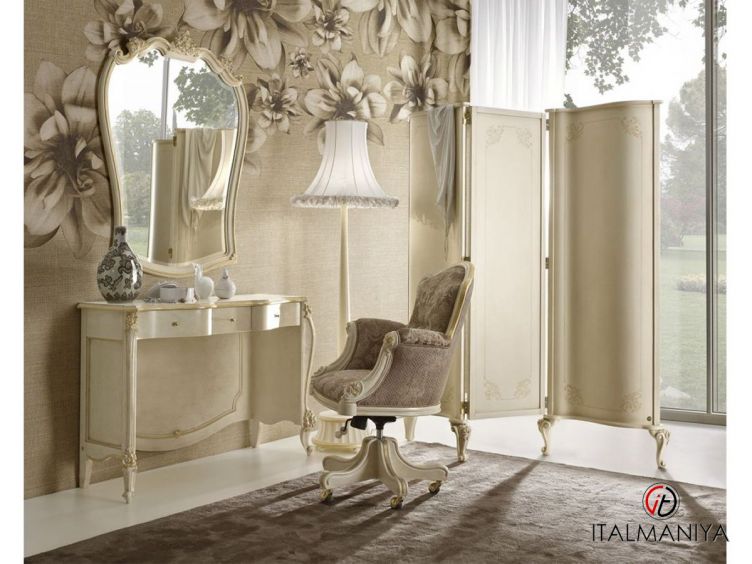 Фото 1 - Туалетный столик Signoria фабрики Volpi из массива дерева в классическом стиле