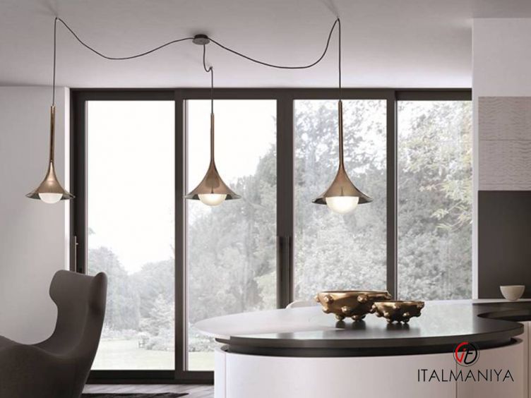 Фото 1 - Подвесной светильник Lady louis фабрики Cangini & Tucci (производство Италия) из стекла в современном стиле