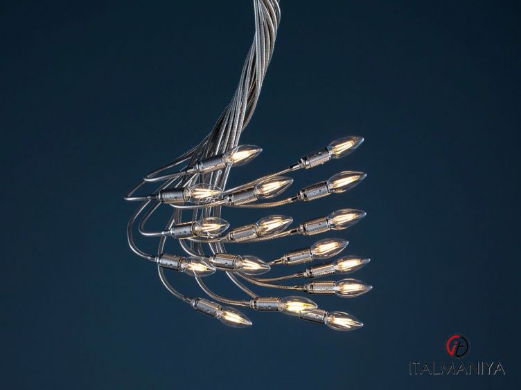 Фото 1 - Подвесной светильник Turciu фабрики Catellani & Smith (производство Италия) из металла в современном стиле