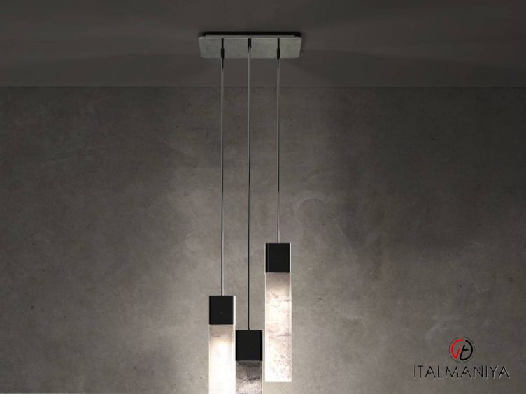 Фото 1 - Подвесной светильник Stiletto фабрики Lenzi (производство Италия) из металла в современном стиле