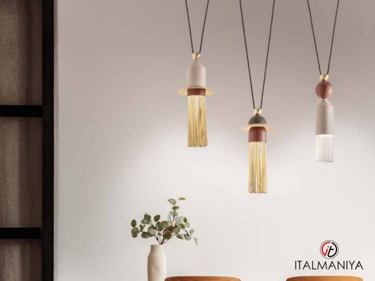 Фото 1 - Подвесной светильник Nappe фабрики Masiero (производство Италия) из металла в современном стиле