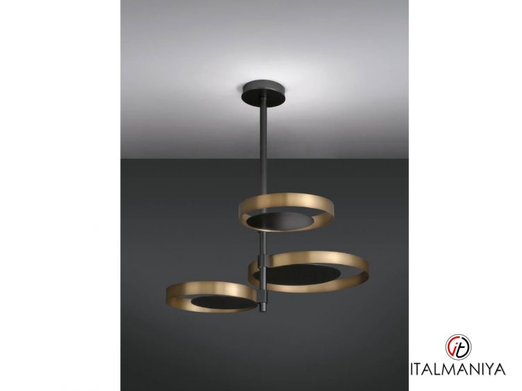 Фото 1 - Подвесной светильник Circle фабрики Venicem (производство Италия) из металла в современном стиле