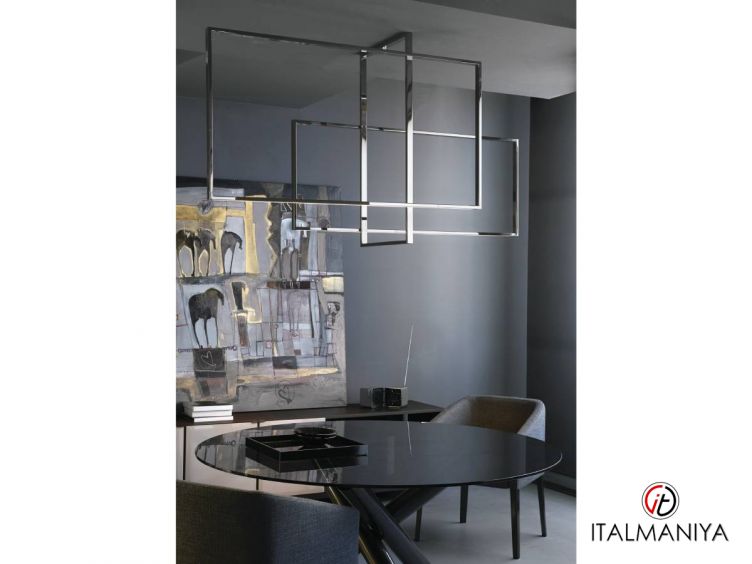 Фото 1 - Подвесной светильник Mondrian led фабрики Venicem (производство Италия) из металла в современном стиле