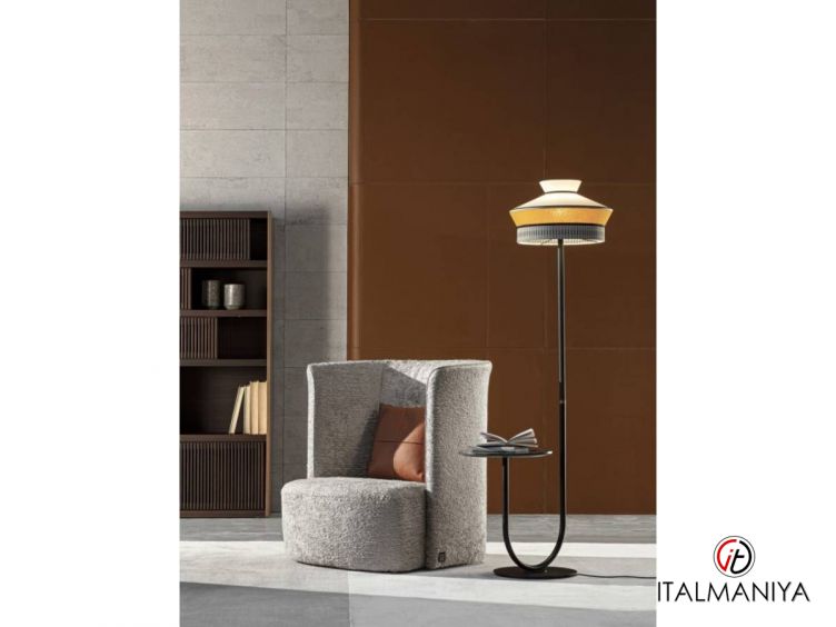 Фото 1 - Торшер Calypso fl+table indoor фабрики Contardi (производство Италия) из металла в современном стиле