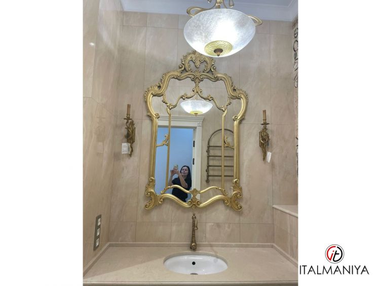 Фото 1 - Зеркало для ванной комнаты по индивидуальным размерам от итальянской фабрики CP